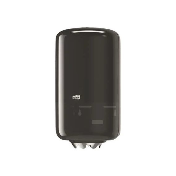 Kéztörlő adagoló, belsőmag-adagolás, M1 rendszer, Elevation, TORK "Mini", fekete