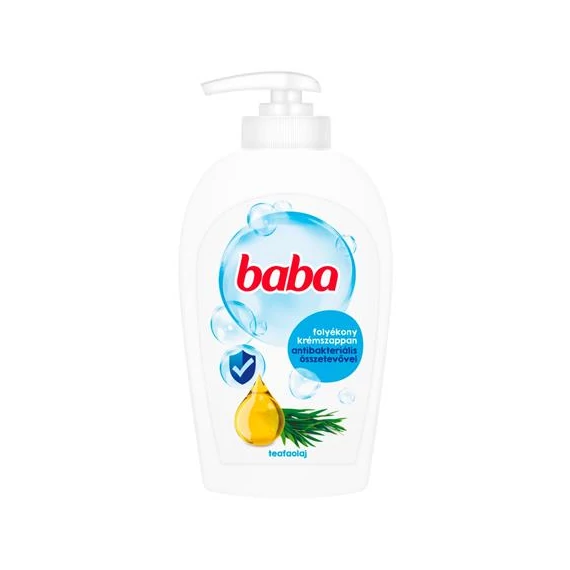 Folyékony szappan, 0,25 l, BABA, teafaolajjal