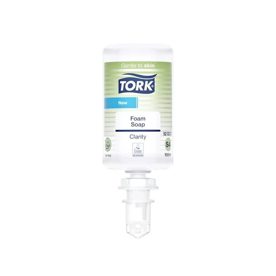 Habszappan, 1 l, S4 rendszer, TORK "Clarity", illatmentes
