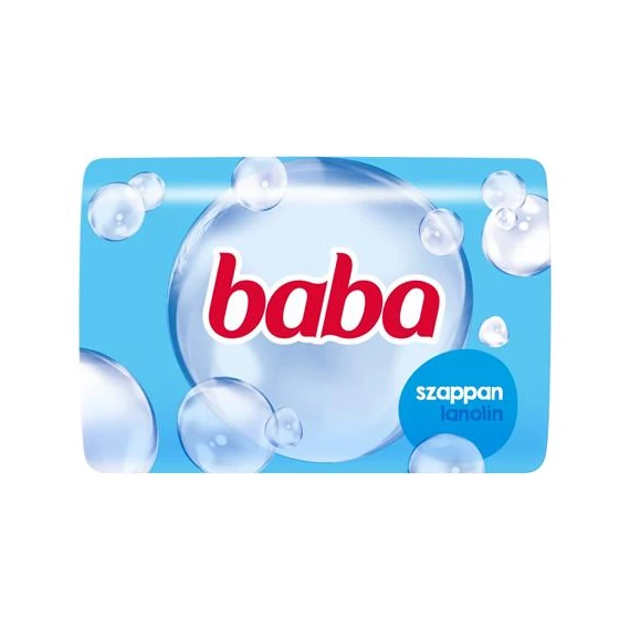 Krémszappan, 90 g, BABA, lanolinos