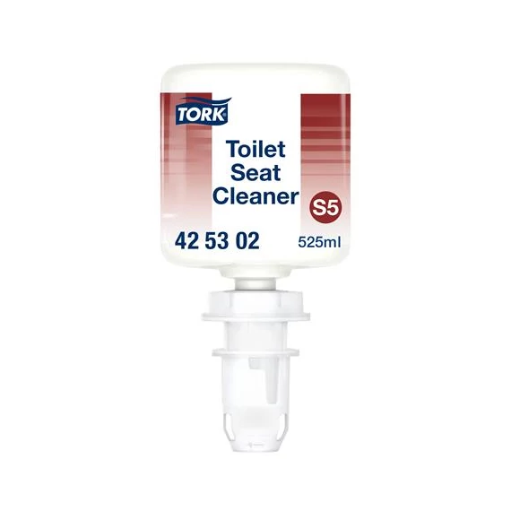 Toalettülőke tisztító, 0,525 l, S5 rendszer, Premium, TORK "Mini", átlátszó