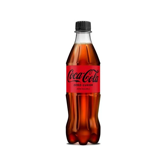 Üdítőital, szénsavas, 0,5 l, COCA COLA "Coca Cola Zero"