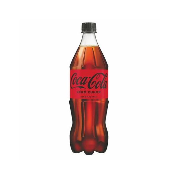 Üdítőital szénsavas, 1 l, COCA COLA "Coca Cola Zero"