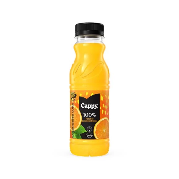 Gyümölcslé, 100%, 0,33 l, CAPPY narancs