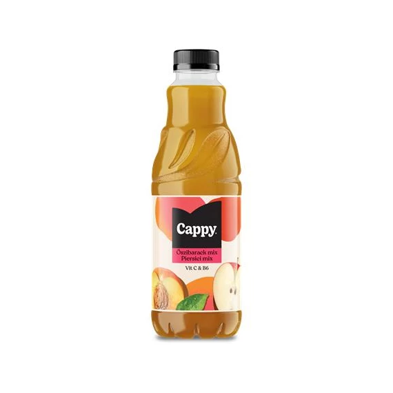 Gyümölcslé, 50,7%, 1 l, rostos, CAPPY, őszibarack mix