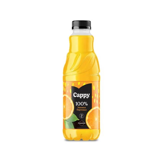 Gyümölcslé, 100%, 1 l, rostos, CAPPY, narancs