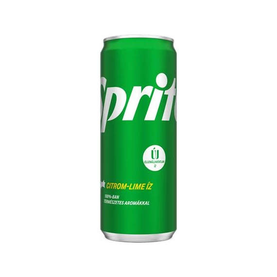 Üdítőital, szénsavas, 0,33 l, dobozos, SPRITE, citrom és lime