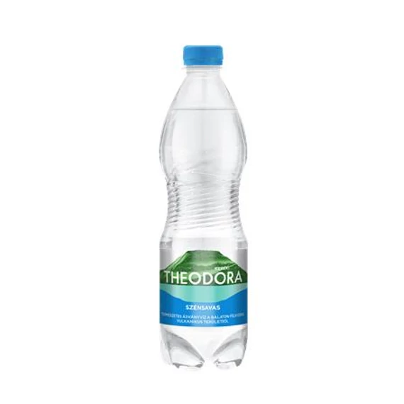 Ásványvíz, szénsavas, THEODORA, 0,5 l, "Kereki"