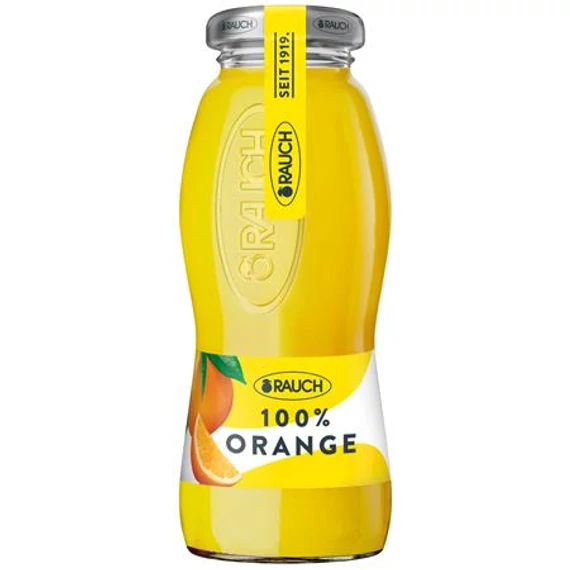 Üdítőital, szénsavmentes, 0,2 l, RAUCH "Prémium", narancs