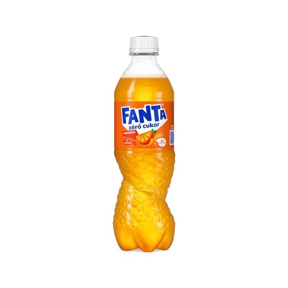 Üdítőital, szénsavas, 0,5 l, FANTA "Fanta Zero"