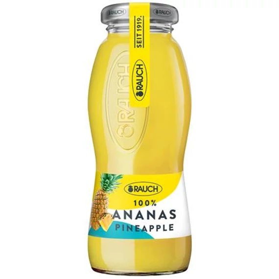 Üdítőital, szénsavmentes, 0,2 l, RAUCH "Prémium", ananász