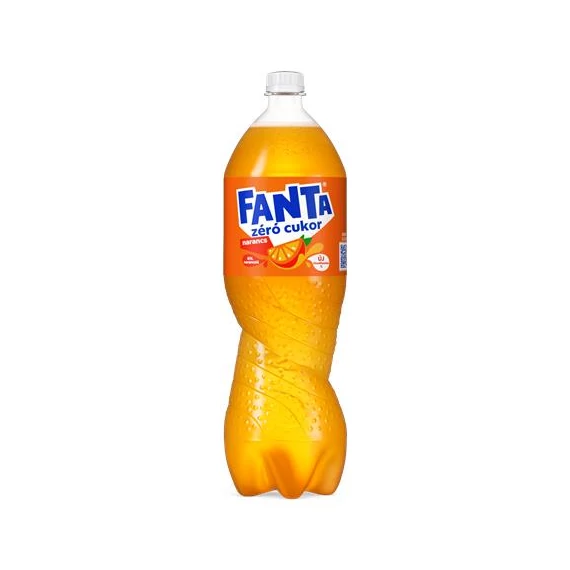 Üdítőital, szénsavas, 1,75 l, FANTA "Fanta Zero"