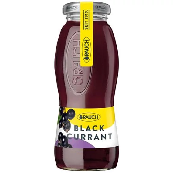 Üdítőital, szénsavmentes, 0,2 l, RAUCH "Prémium", feketeribizli