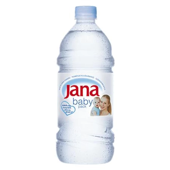 Ásványvíz, szénsavmentes, JANA, 1 l, "Baby Pack"