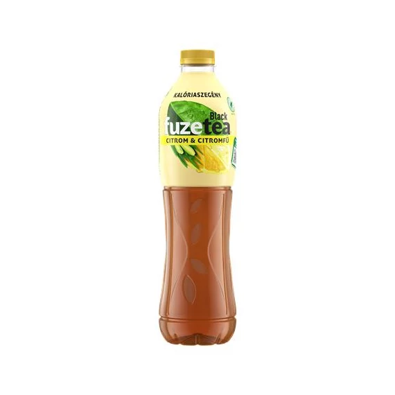 Üdítőital, szénsavmentes, 1,5 l, FUZETEA, citrom-citromfű
