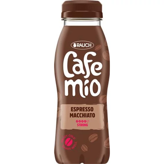 Kávés tejital, 0,25l, RAUCH "Cafemio Espresso Macchiato", strong