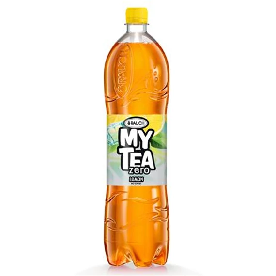 Üdítőital, szénsavmentes, cukormentes, 1,5 l, RAUCH "Mytea ZERO", citrom