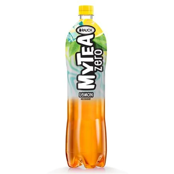 Üdítőital, szénsavmentes, cukormentes, 1,5 l, RAUCH "Mytea ZERO", citrom