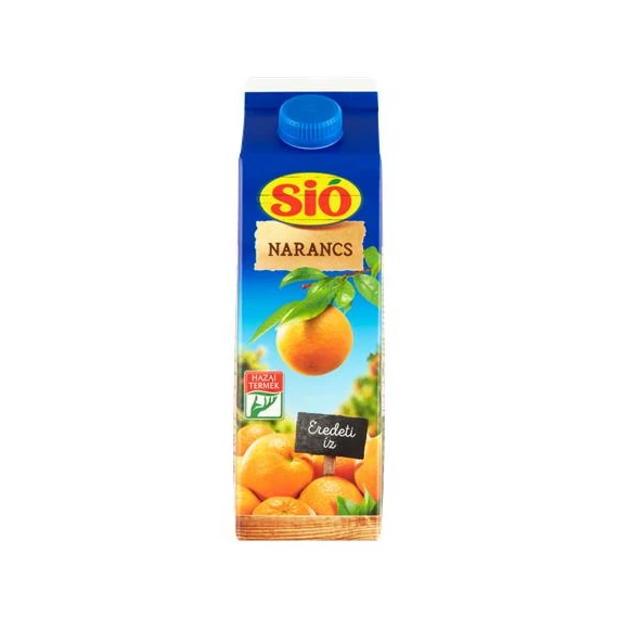 Gyümölcsital, 12%, 1 l, SIÓ, narancs