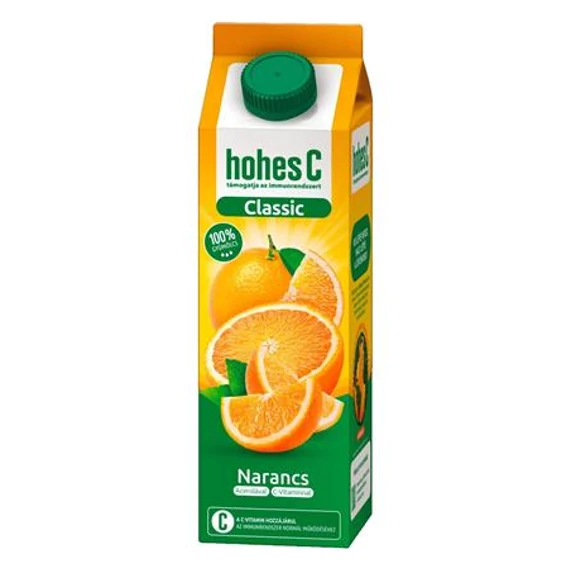 Gyümölcslé, 100%, 1 l, HOHES C, narancs-acerola