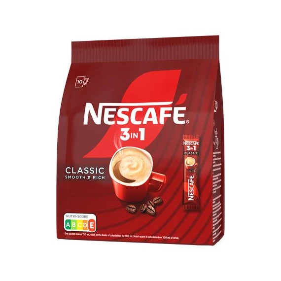 Instant kávé stick, 10x16,5 g, NESCAFÉ, 3in1 "Classic"