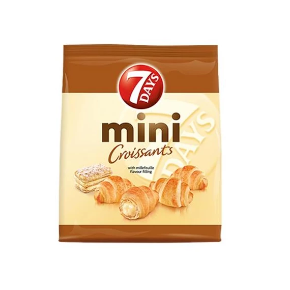 Croissant, 185 g, 7DAYS "Mini", vaníliakrémmel