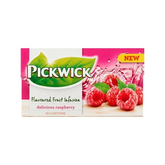 Gyümölcstea, 20x2 g, PICKWICK "Fruit Fusion", málna