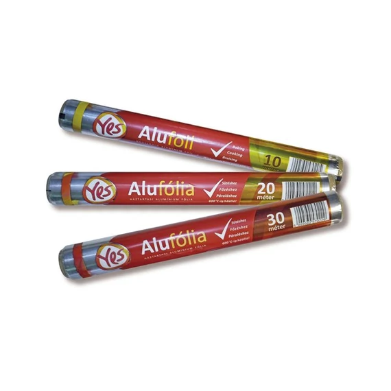 Alufólia, 30 m, "Yes" Alufólia, 30 m, "Yes"