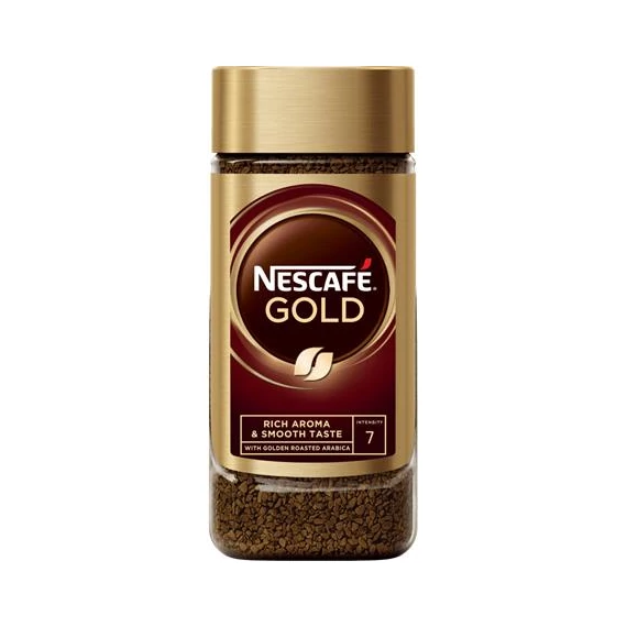 Instant kávé, 100 g, üveges, NESCAFÉ "Gold"