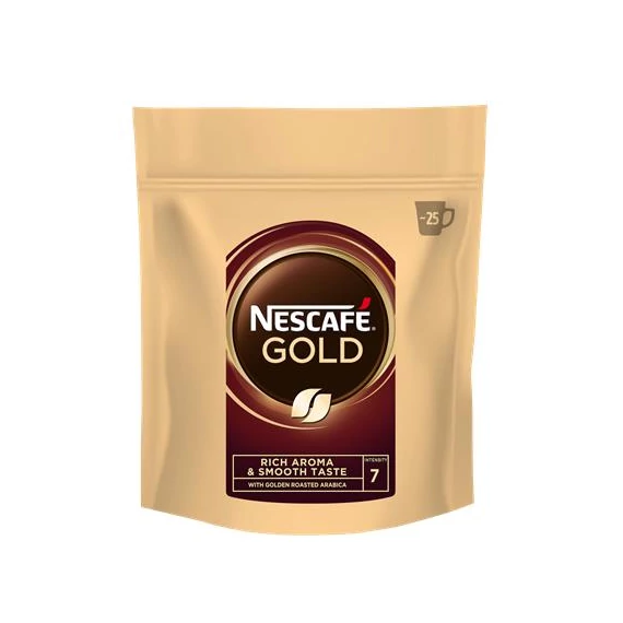 Instant kávé, 50 g, utántöltő, NESCAFÉ "Gold"
