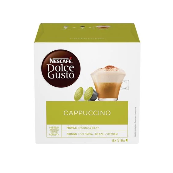 Kávékapszula, 8x2db  NESCAFÉ DOLCE GUSTO "Cappuccino"