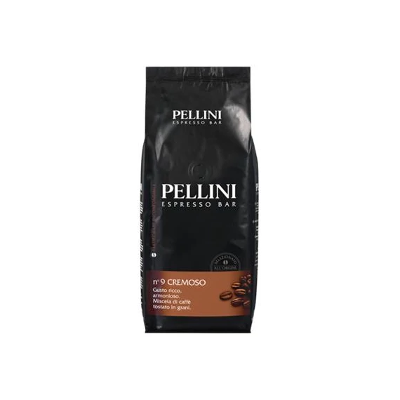 Kávé, pörkölt, szemes, 1000 g, PELLINI "Cremoso"
