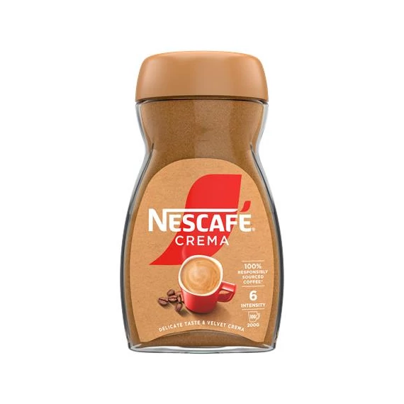 Instant kávé, 200 g, üveges, NESCAFÉ "Classic Crema"