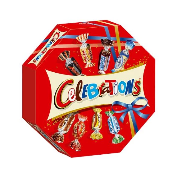 Desszert, ünnepi dobozban, 196 g, "Celebrations"