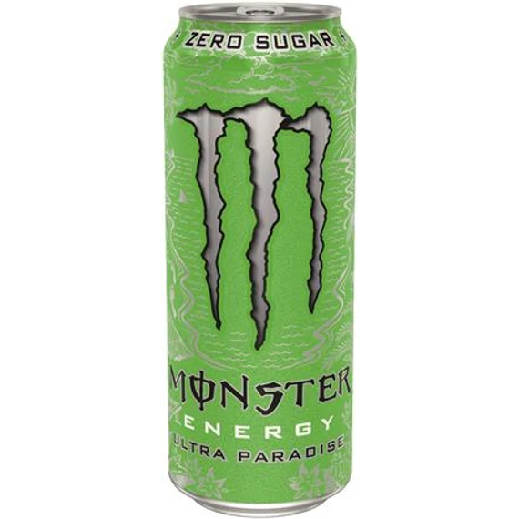 Energiaital, cukormentes, 500 ml, MONSTER "Ultra Paradise"