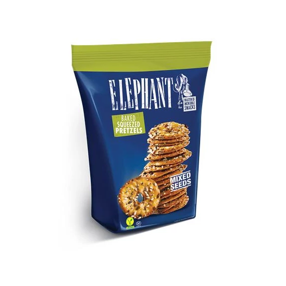 Chips-tallér, 70 g, ELEPHANT, szezámmagos