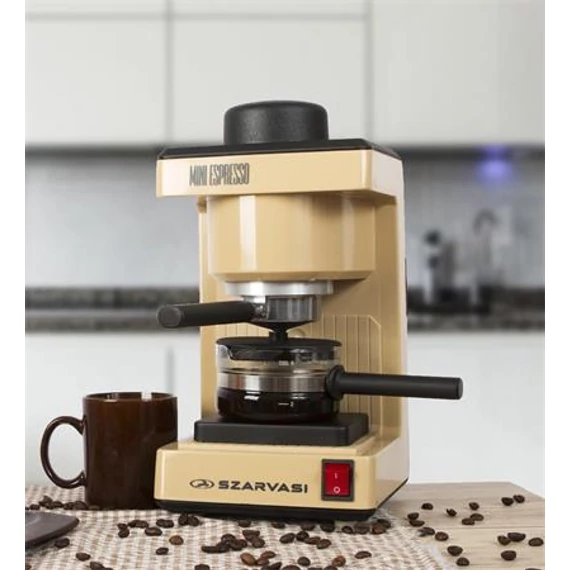 Presszókávéfőző, SZARVASI "SZV 612", drapp Presszókávéfőző, SZARVASI "SZV 612", drapp