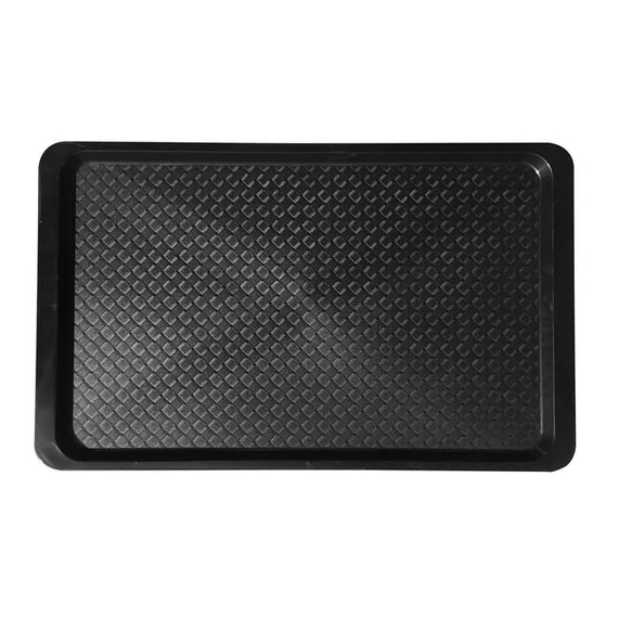 Tálca, szögletes, műanyag, sötétbarna/fekete, 53x32,5 cm Tálca, szögletes, műanyag, sötétbarna/fekete, 53x32,5 cm