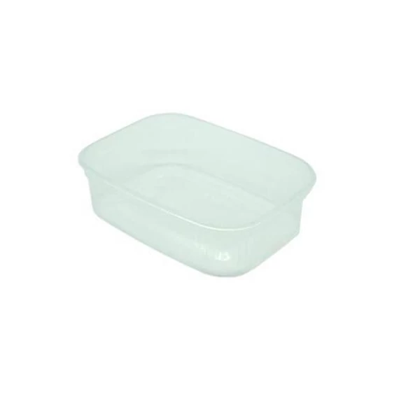 Műanyag tál, lezárható, 350 ml, 50 db "Svéd"