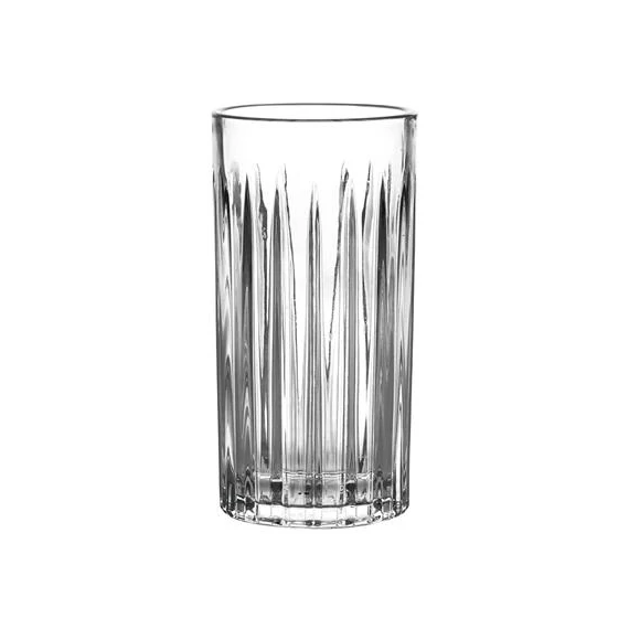 Üdítős pohár, metszett, HB, 350 ml, 6 db-os szett, "GastroLine"