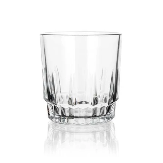 Vizes pohár, metszett, HB, 300 ml, 4 db-os szett, "GastroLine WH"