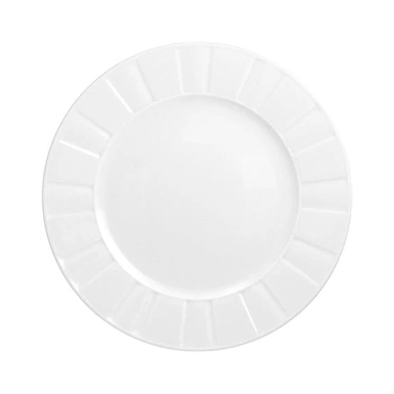 Desszertes tányér, ROTBERG, fehér, 19 cm, 6 db-os szett, "Oslo"