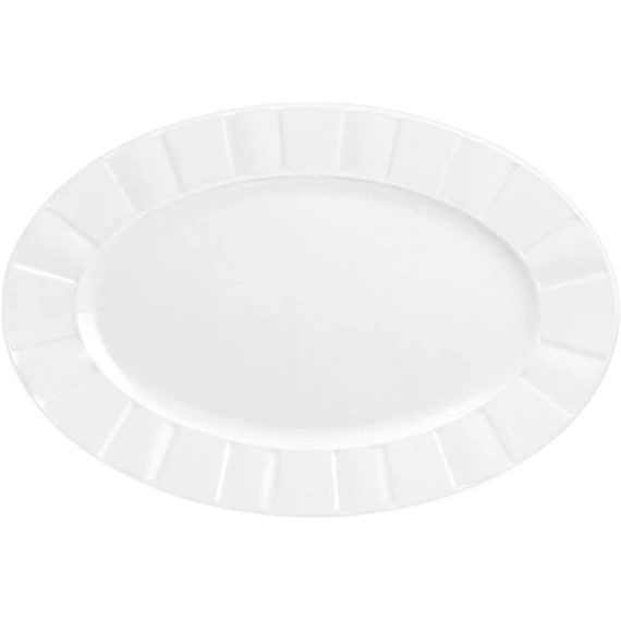 Süteményes-, kínálótál, ROTBERG, fehér, 33 cm ROTBERG, "Oslo", fehér