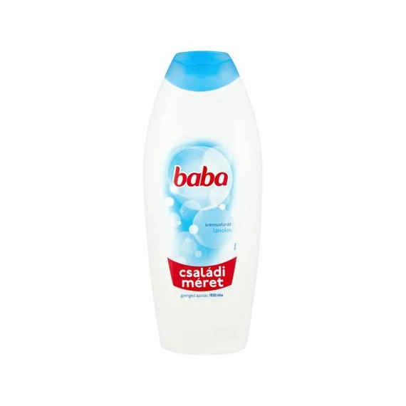 Tusfürdő, 750 ml, BABA, lanolinos