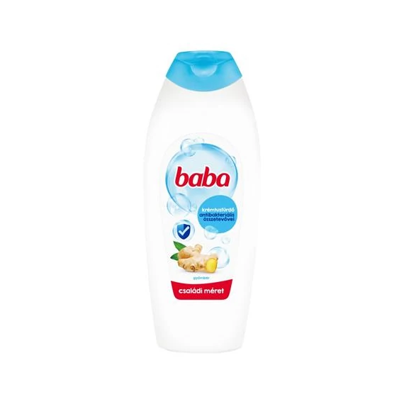 Tusfürdő, antibakteriális összetevővel, 750 ml, BABA, gyömbér