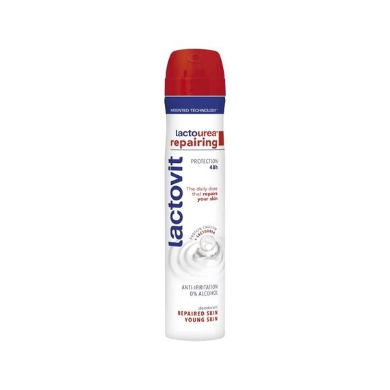 Dezodor, izzadásgátló, 200 ml, LACTOVIT "Lactourea"
