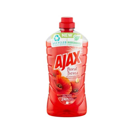 Általános tisztítószer, 1 l, AJAX, piros