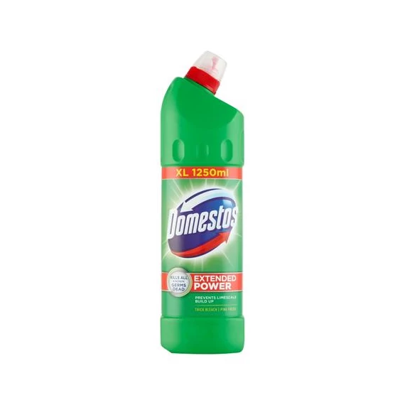 Általános fertőtlenítőszer, 1,25 l, DOMESTOS "Extended Power", fenyő