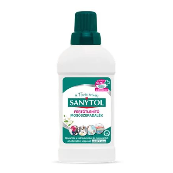 Fertőtlenítő mosószeradalék, 500 ml, SANYTOL
