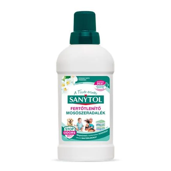 Fertőtlenítő mosószeradalék, 500 ml, SANYTOL
